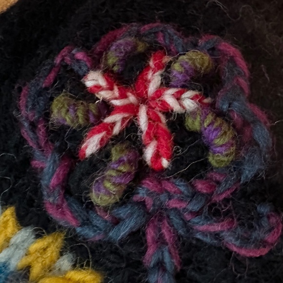 Sherpa Wool Hat Kathmandu Imports Womens 100% Wool - Picture 8 of 16